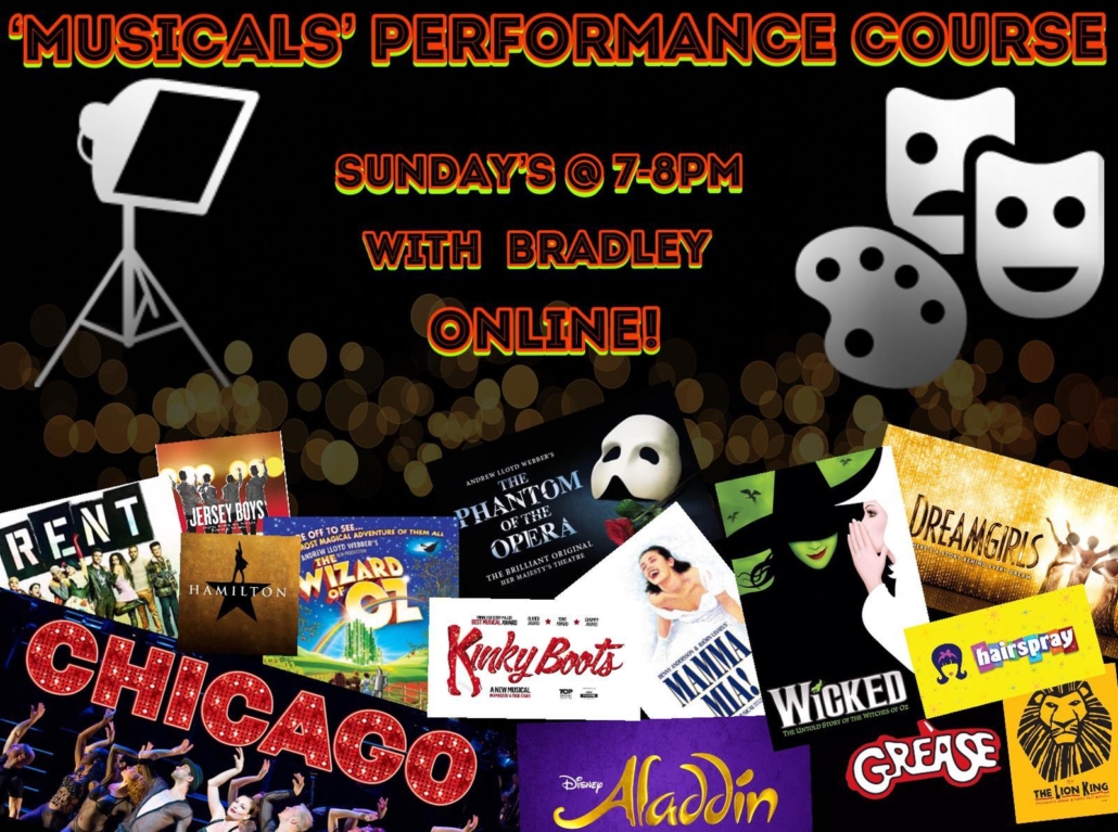 MUSICALS Performance Course Online dancing London